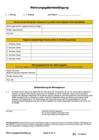 Wohnungsgeberbestätigung - Immobilien Perez 2